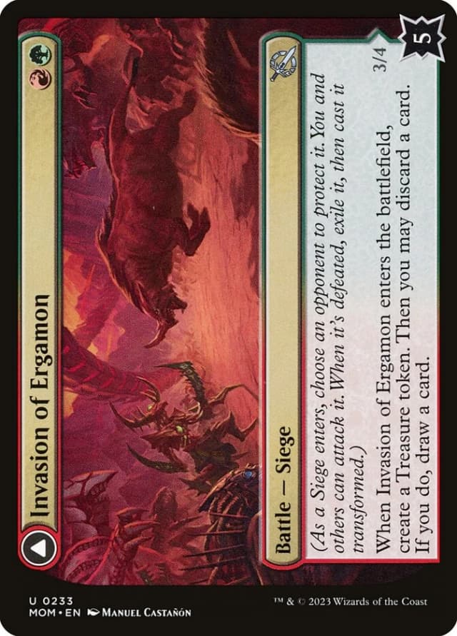Invasion of Ergamon // Truga Cliffcharger image