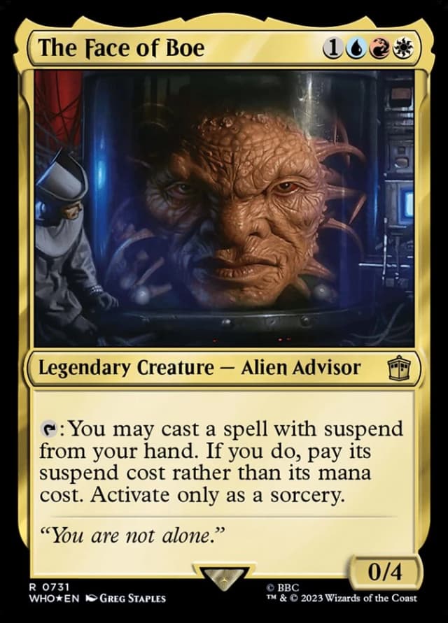 The Face of Boe image