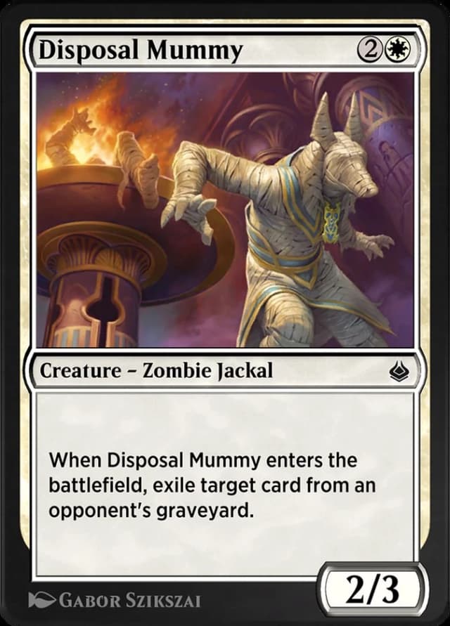 Disposal Mummy image