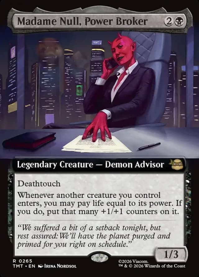 Madame Null, Power Broker image