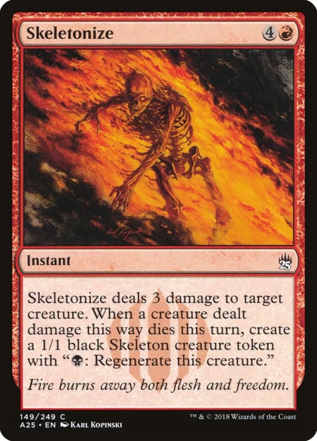 Skeletonize image