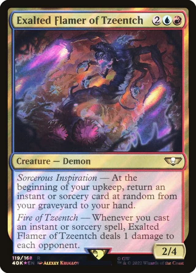 Exalted Flamer of Tzeentch image