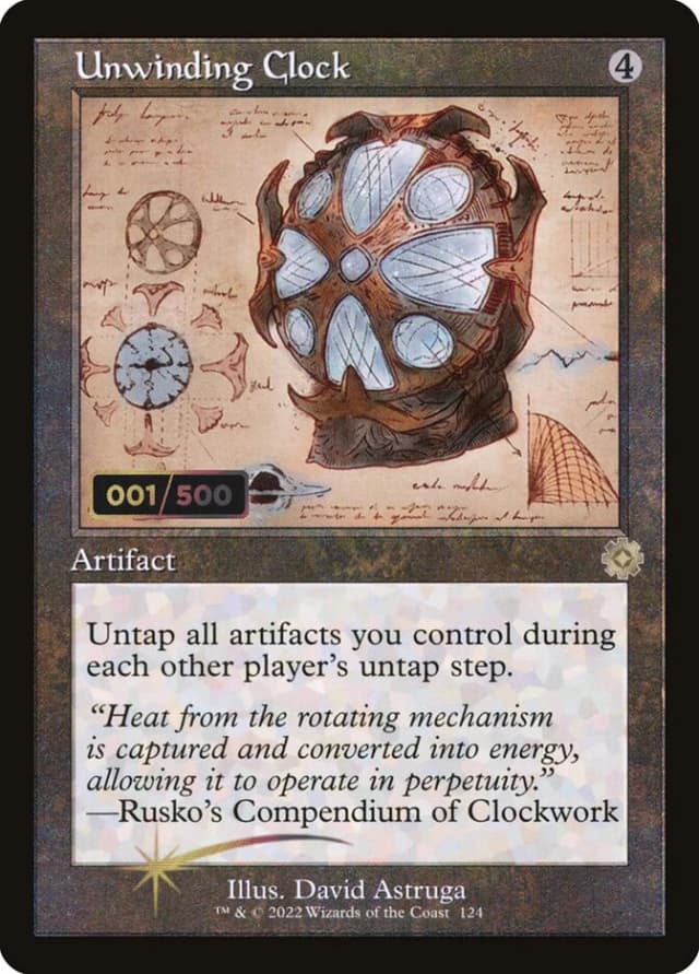 Unwinding Clock image