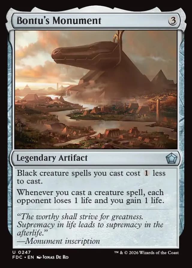 Bontu's Monument image