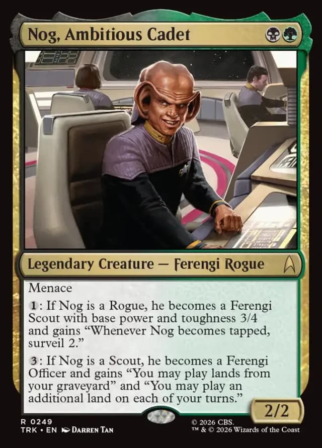 Nog, Ambitious Cadet image