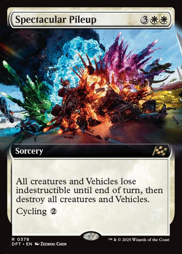 Spectacular Pileup image