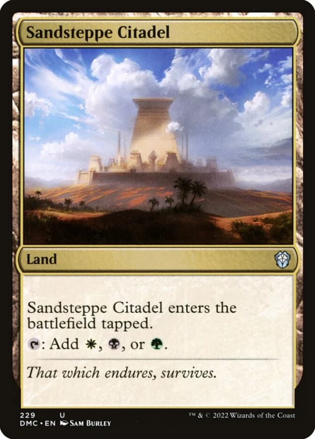 Sandsteppe Citadel image