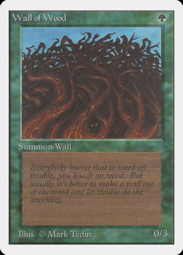 Wall of Wood image