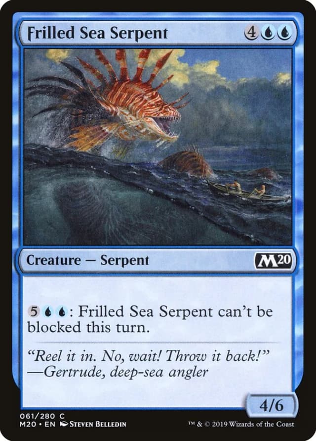 Frilled Sea Serpent image