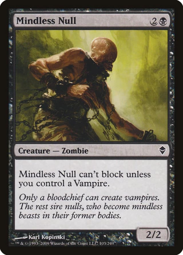 Mindless Null image