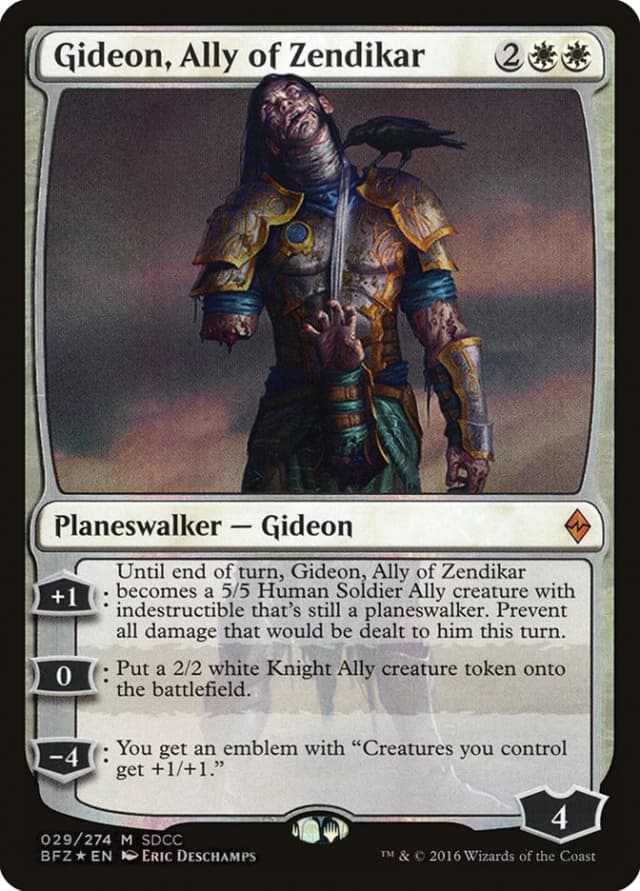 Gideon, Ally of Zendikar image