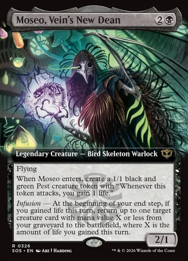 Moseo, Vein's New Dean image