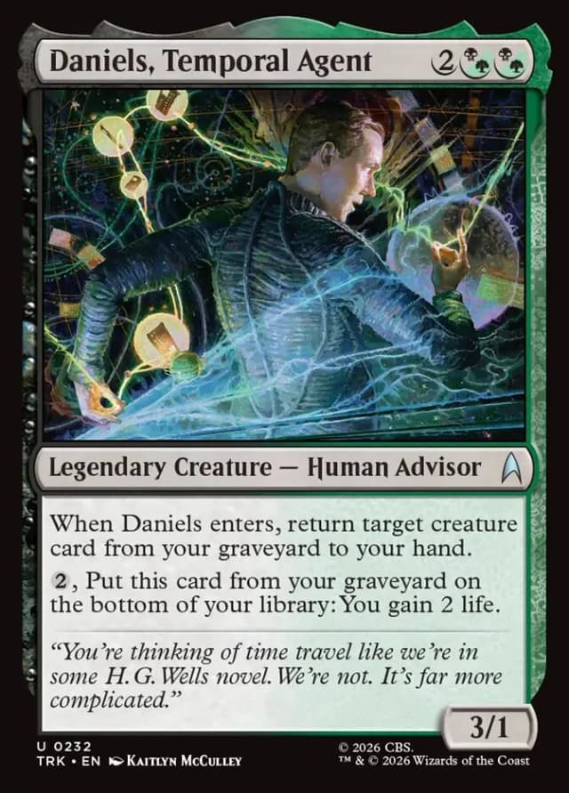 Daniels, Temporal Agent image