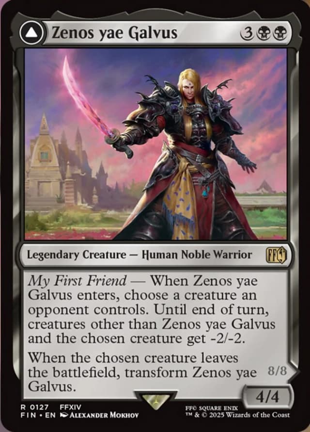 Zenos yae Galvus // Shinryu, Transcendent Rival image