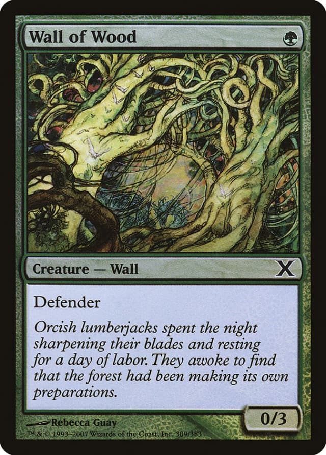 Wall of Wood image