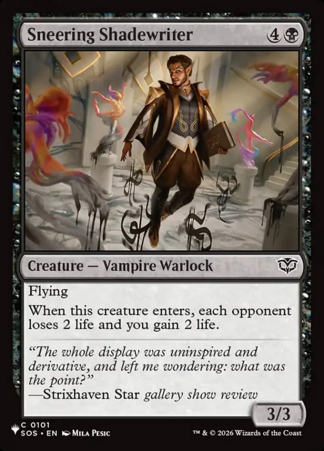 Sneering Shadewriter image