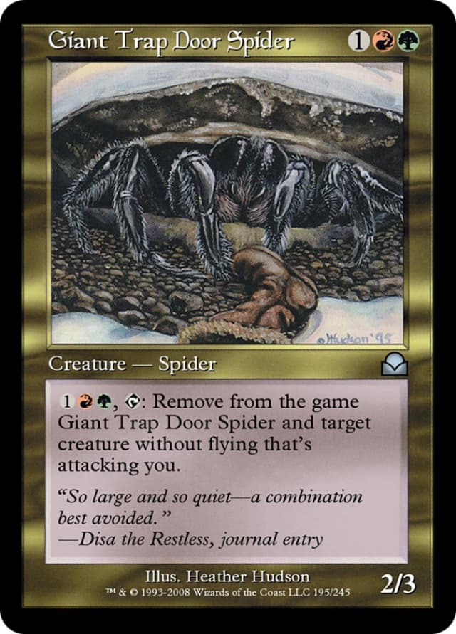 Giant Trap Door Spider image