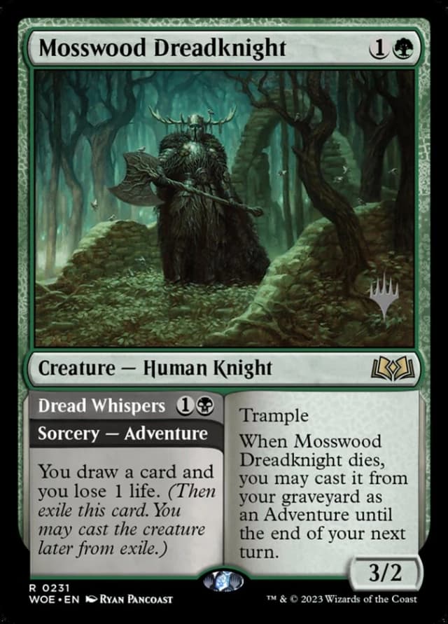 Mosswood Dreadknight // Dread Whispers image