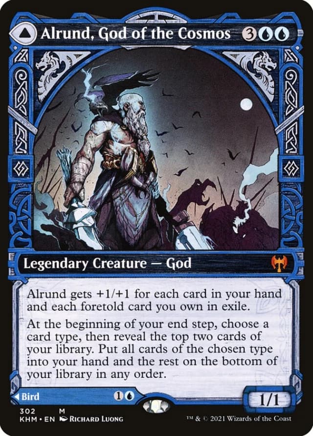 Alrund, God of the Cosmos // Hakka, Whispering Raven image