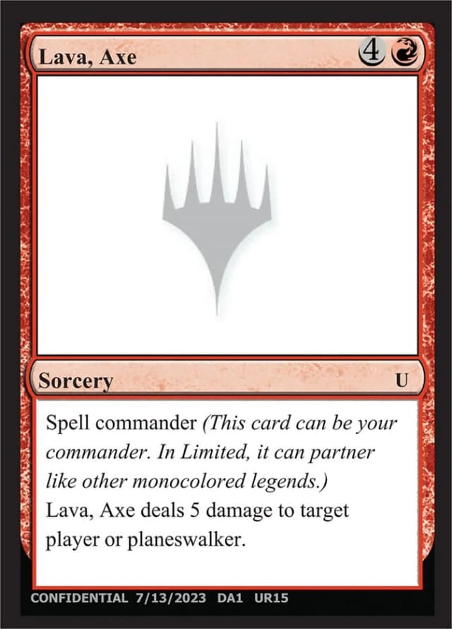 Lava, Axe image