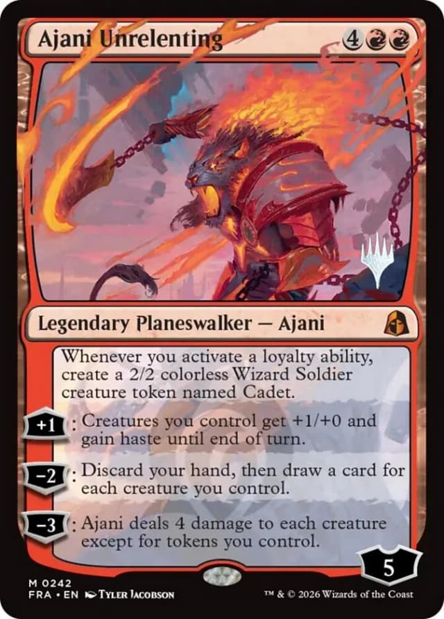Ajani Unrelenting image