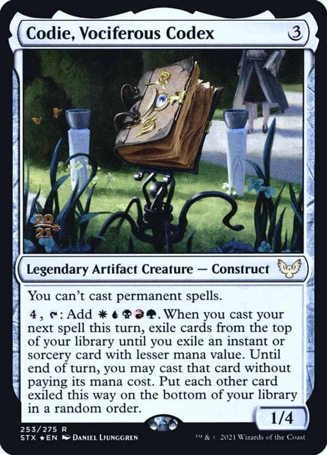 Codie, Vociferous Codex image