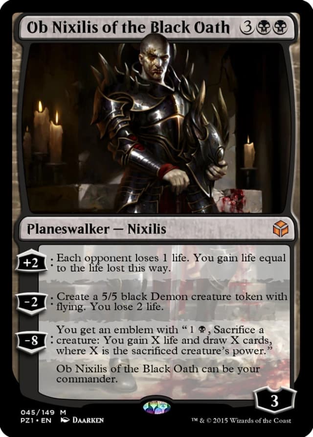 Ob Nixilis of the Black Oath image