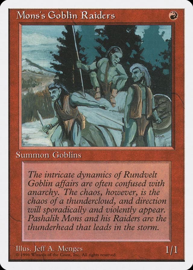 Mons's Goblin Raiders image