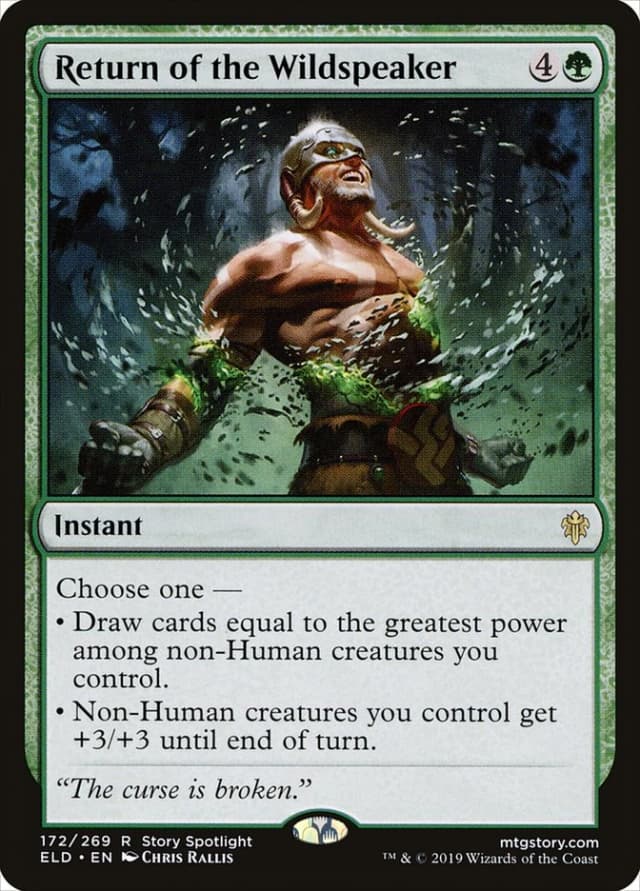 Return of the Wildspeaker image
