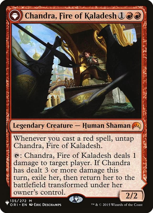 Chandra, Fire of Kaladesh // Chandra, Roaring Flame image