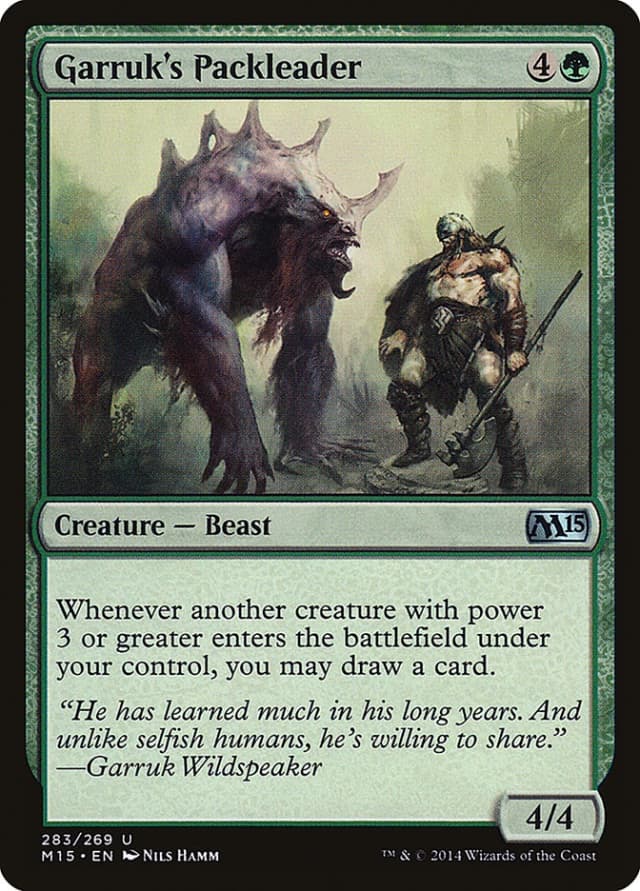 Garruk's Packleader image