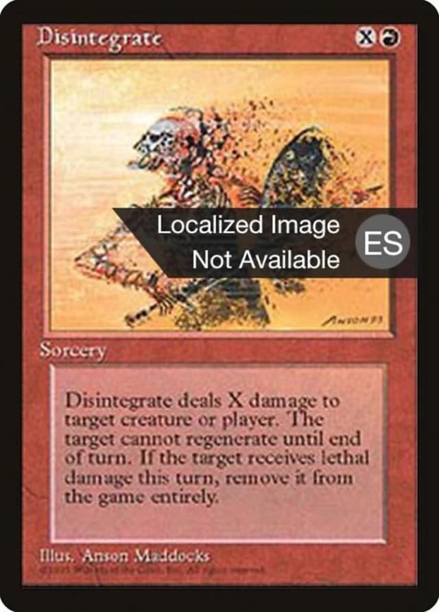 Disintegrate image