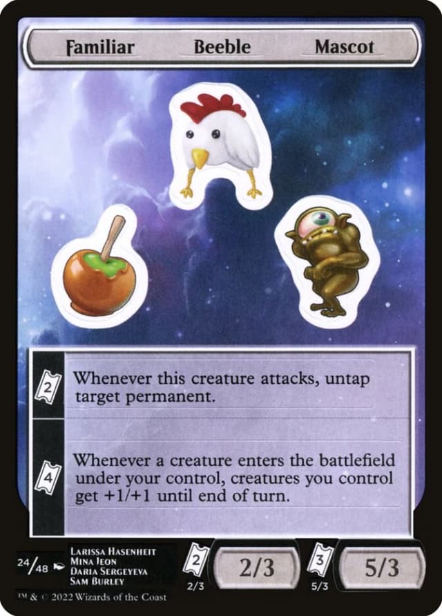 Familiar Beeble Mascot image