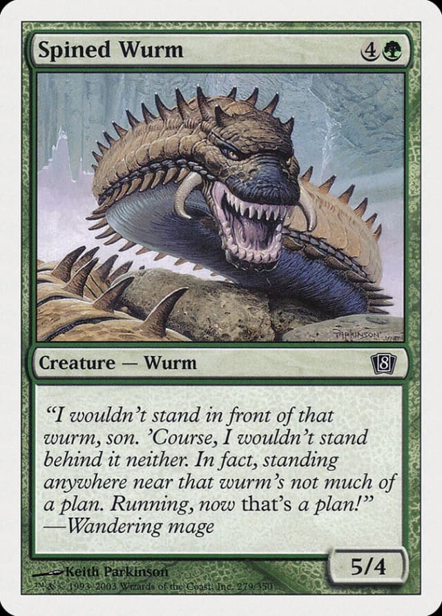 Spined Wurm image