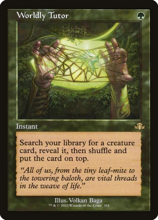 Worldly Tutor image