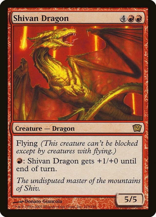 Shivan Dragon image