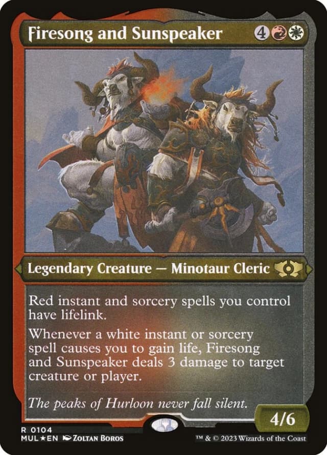 Firesong and Sunspeaker image