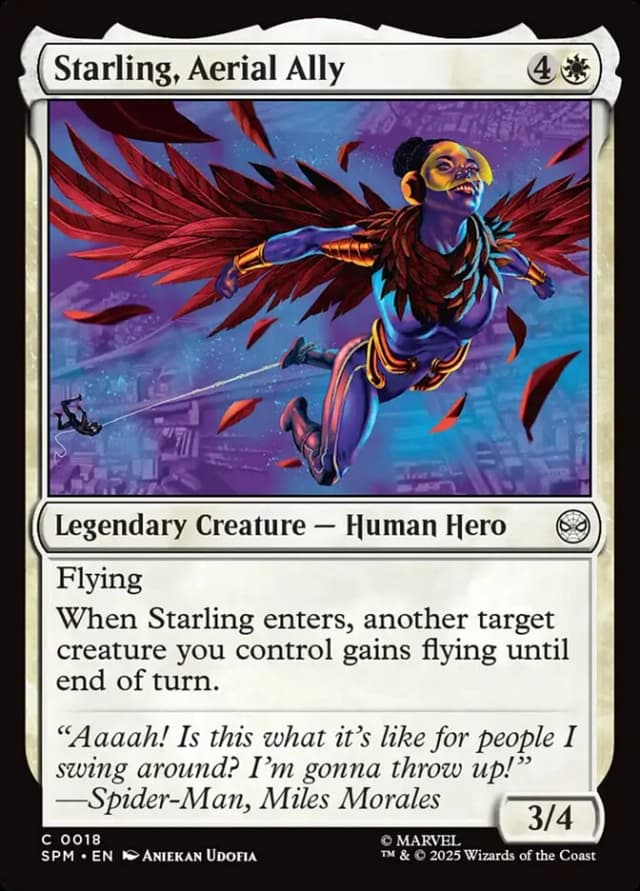 Starling, Aerial Ally image