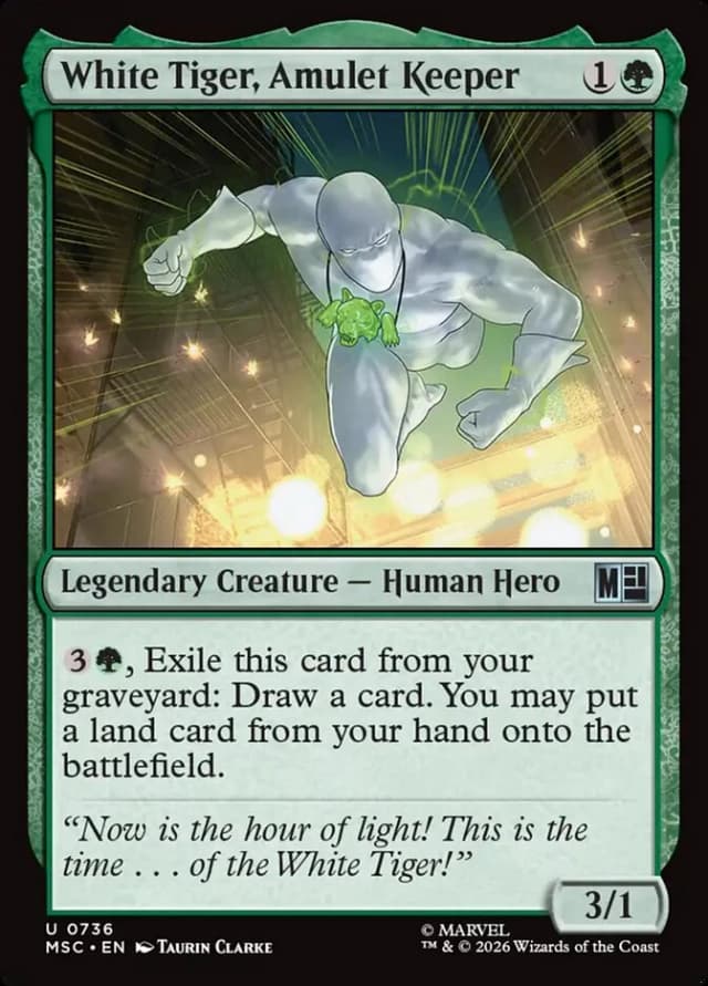 White Tiger, Amulet Keeper image