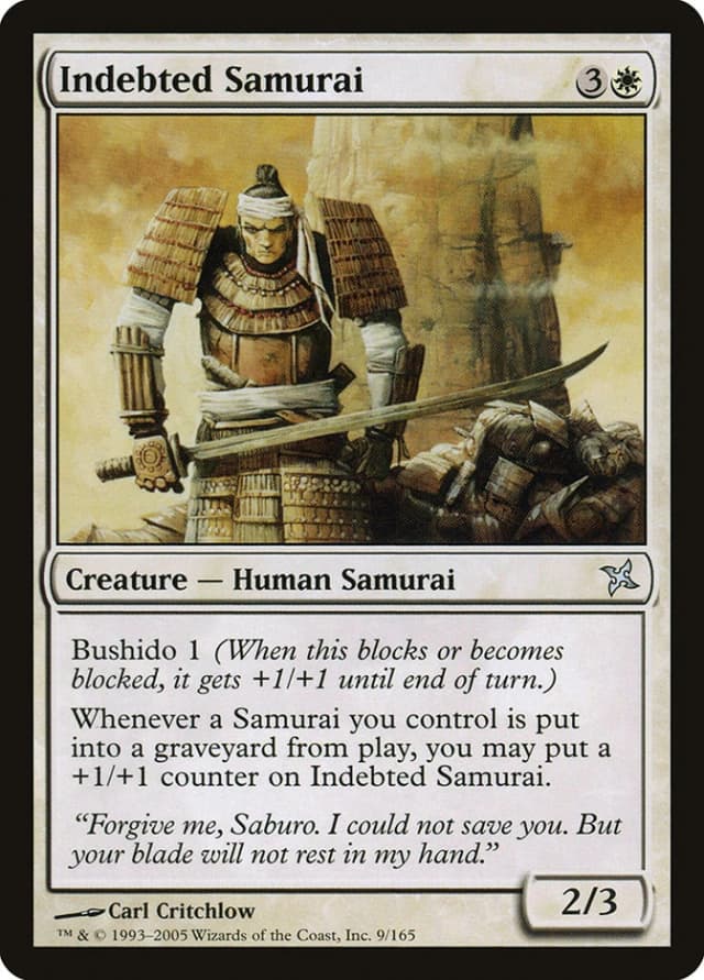 Indebted Samurai image