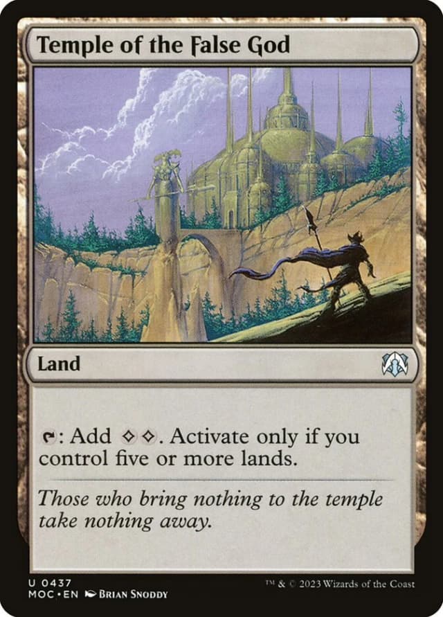 Temple of the False God image