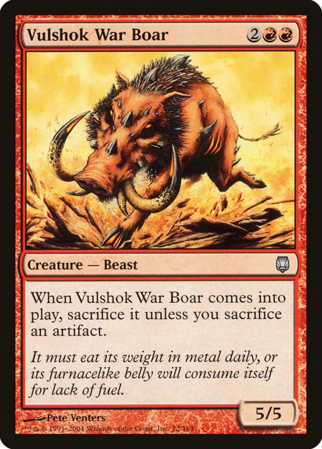 Vulshok War Boar image