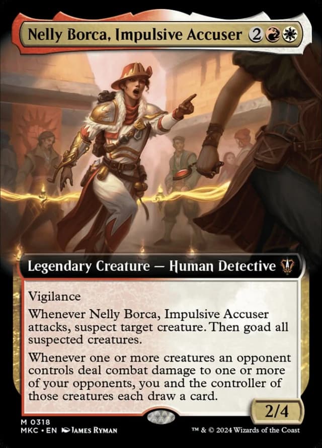 Nelly Borca, Impulsive Accuser image