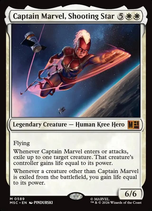 Captain Marvel, Shooting Star image