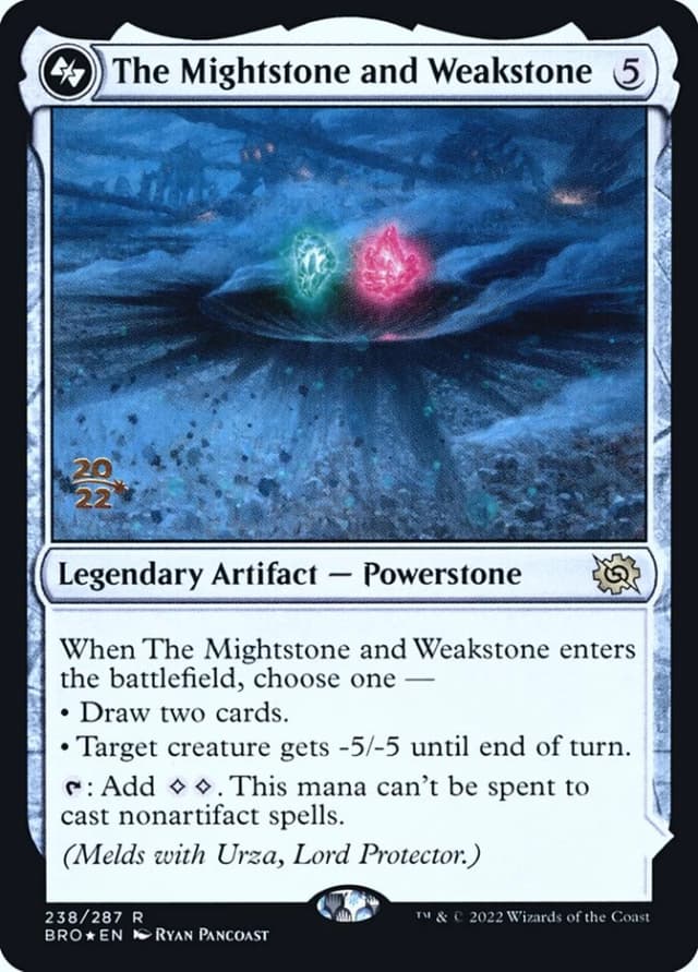 The Mightstone and Weakstone // Urza, Planeswalker image
