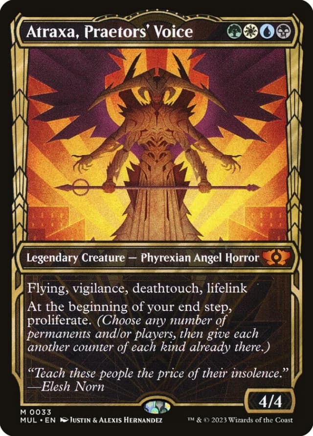 Atraxa, Praetors' Voice image