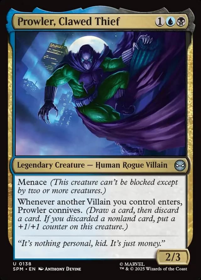 Prowler, Clawed Thief image