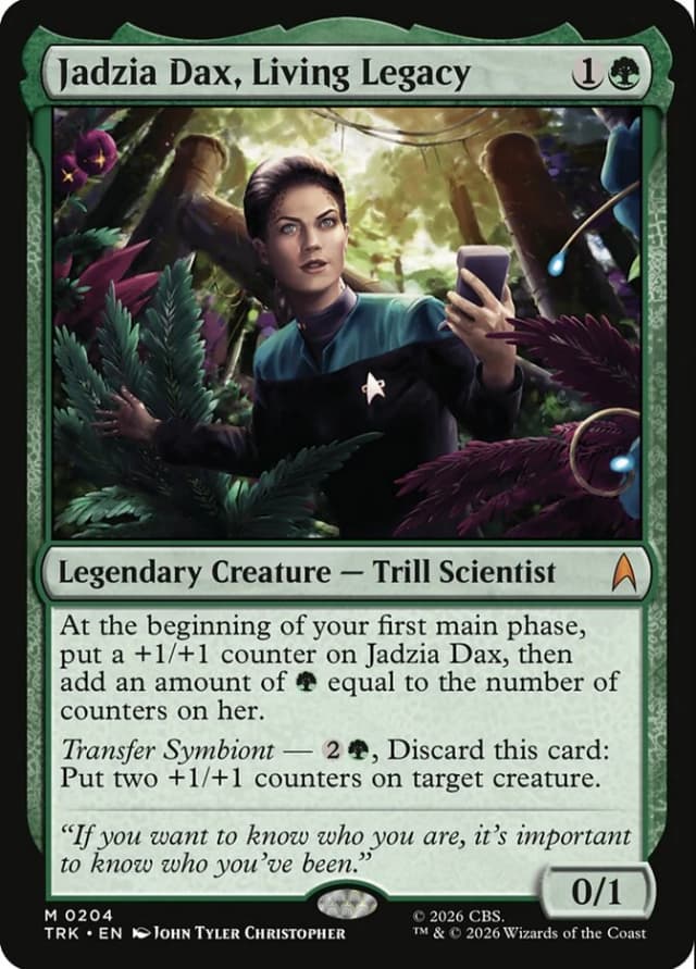 Jadzia Dax, Living Legacy image