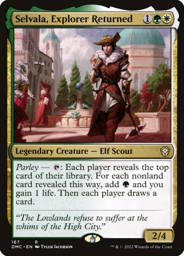 Selvala, Explorer Returned image