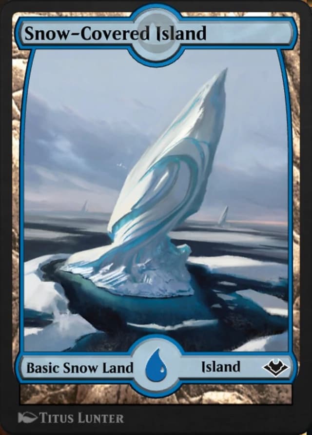 Snow-Covered Island image